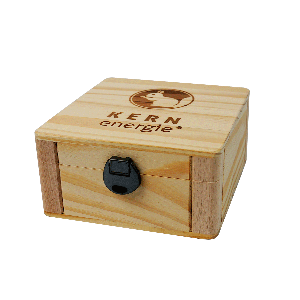 Holzbox für 4 Schraubgläser