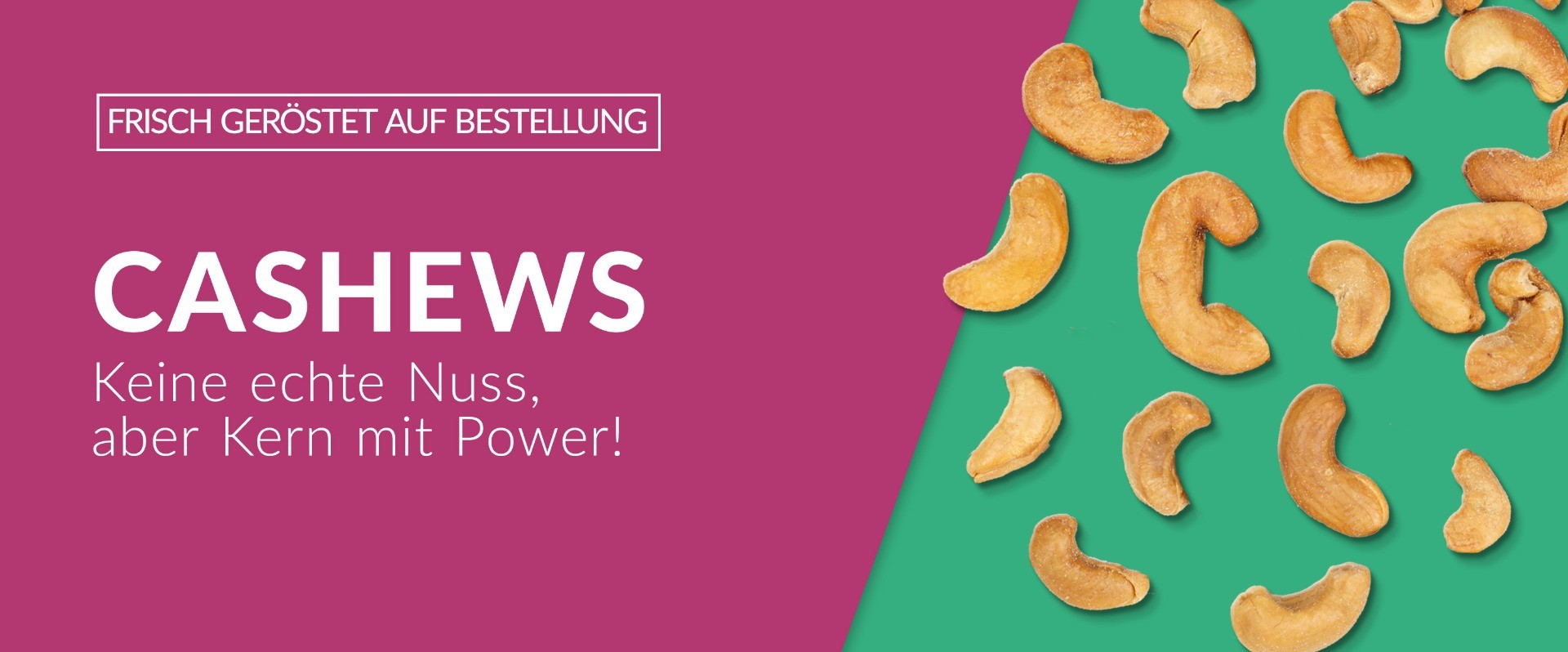 Cashews - Keine echte Nuss, aber Kern mit Power!