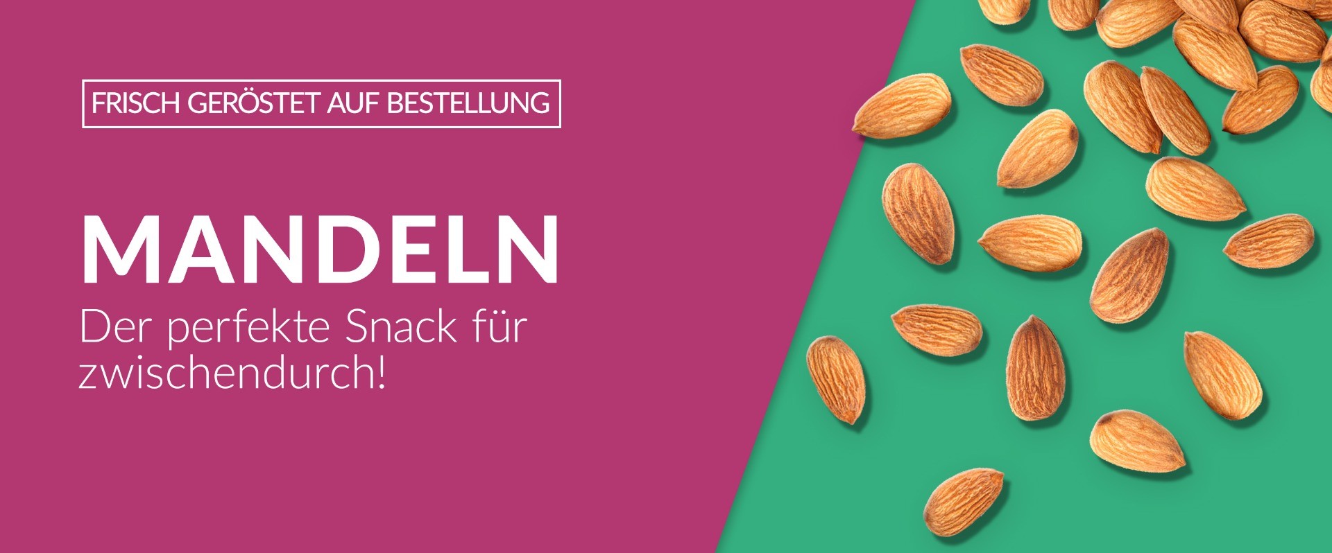 Mandeln - Der perfekte Snack für zwischendurch!