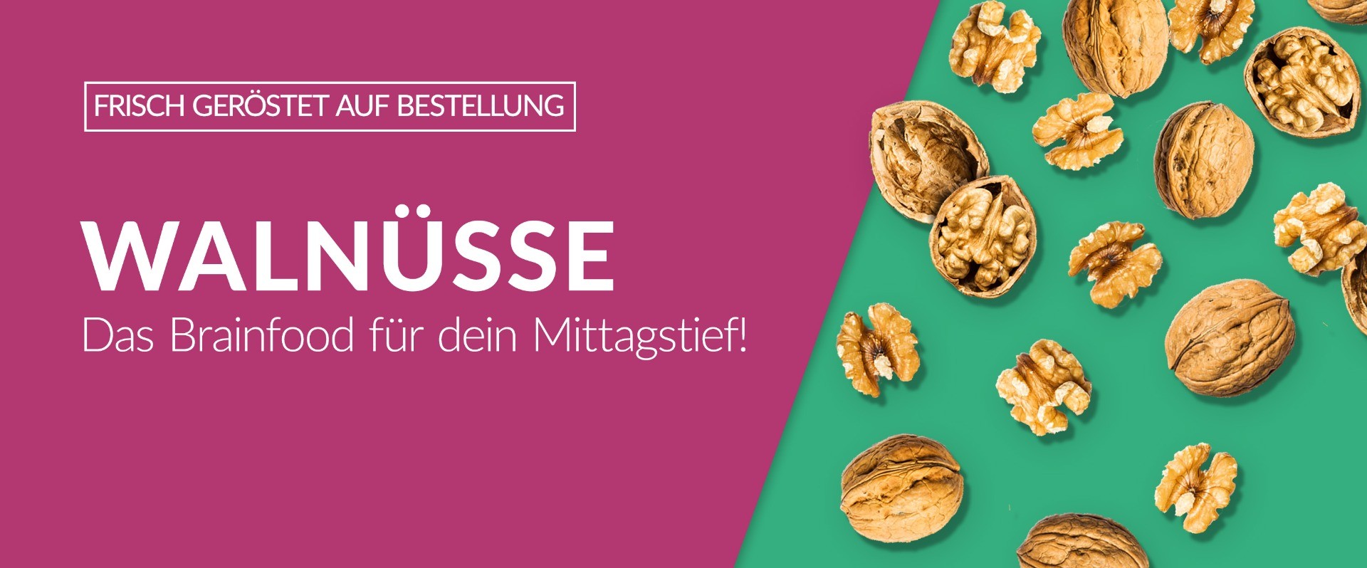 Walnüsse - Das Brainfood für dein Mittagstief!