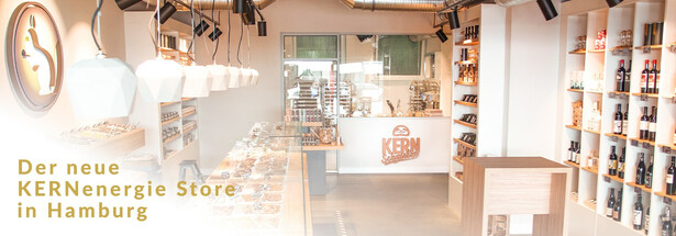 Der neue KERNenergie Store mit eigener Chocolaterie in Hamburg Eimsbüttel