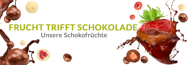 Schokofrüchte – Entdecke jetzt unser Sortiment an schokolierten Früchten