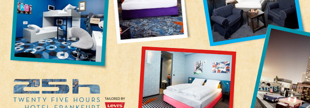 25hours Hotel by Levi’s in Frankfurt am Main & nuts by KERNenergie von Hamburg an der Elbe.