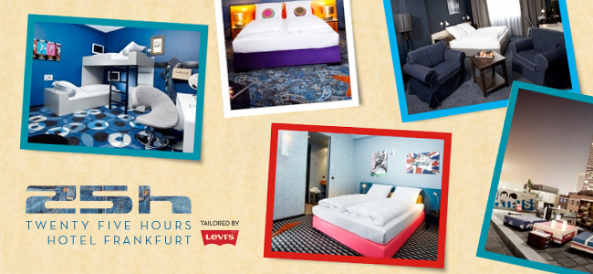 25hours Hotel by Levi’s in Frankfurt am Main & nuts by KERNenergie von Hamburg an der Elbe.