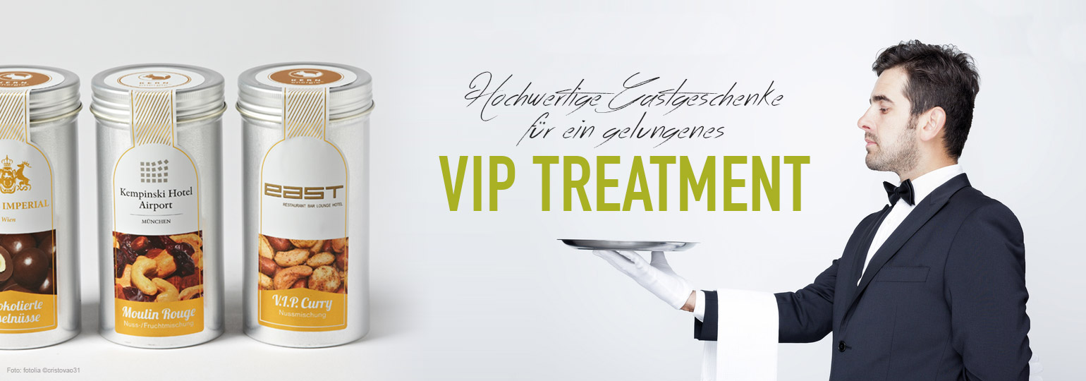 Hochwertige Gastgeschenke für ein gelungenes VIP Treatment