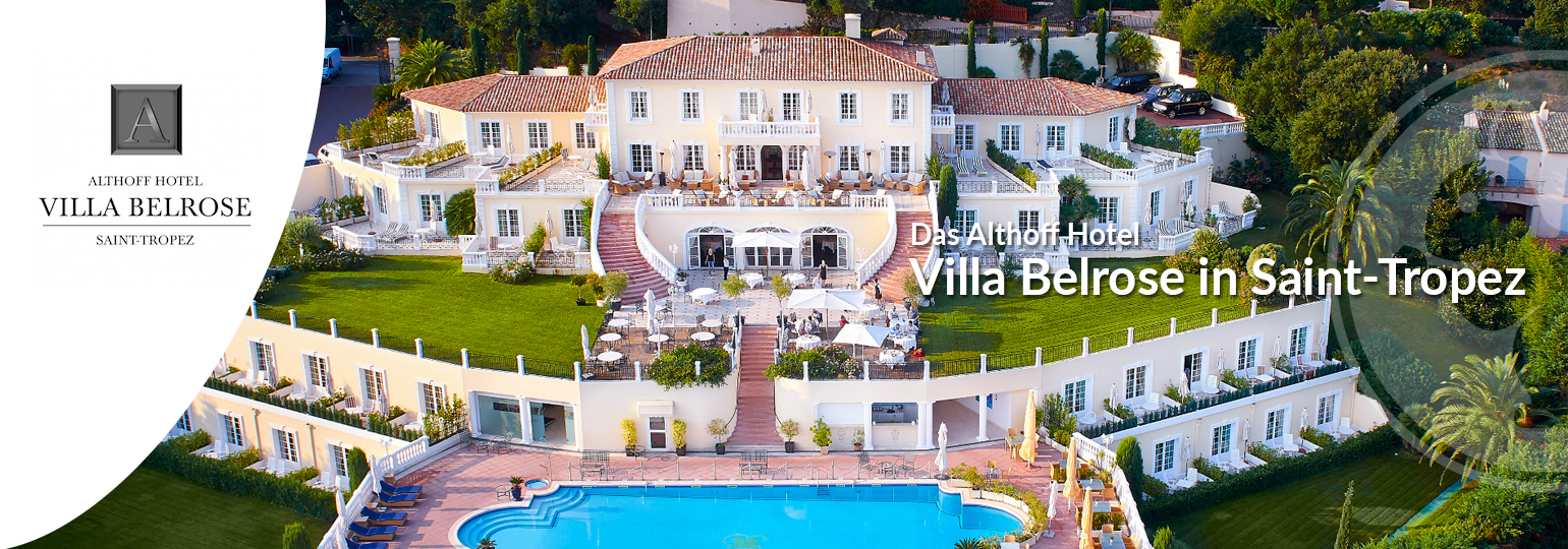 Das Althoff Hotel Villa Belrose in Saint-Tropez