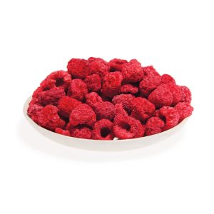 gefriergetrocknete Himbeeren