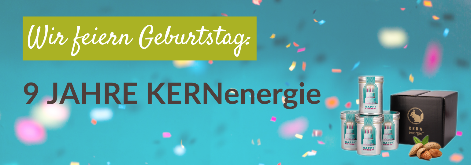 Wir feiern Geburtstag: 9 Jahre KERNenergie