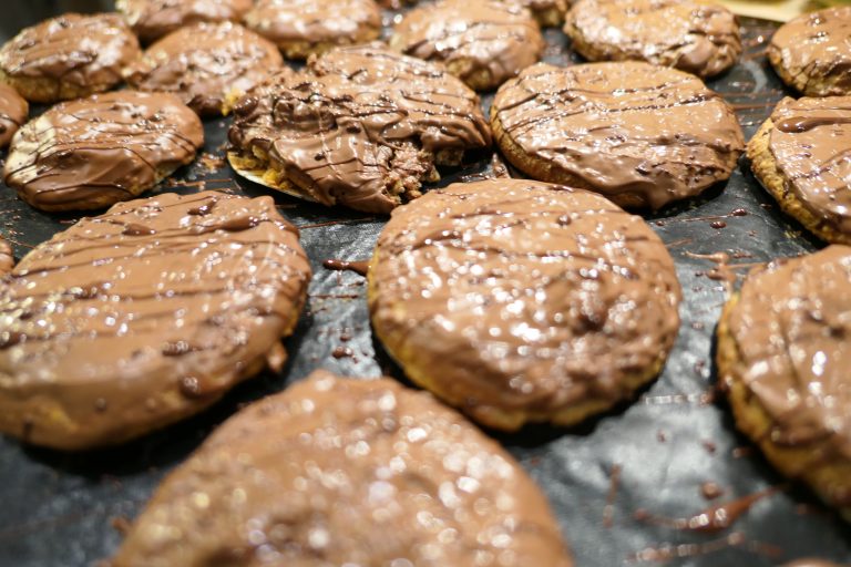 glasierte Lebkuchen