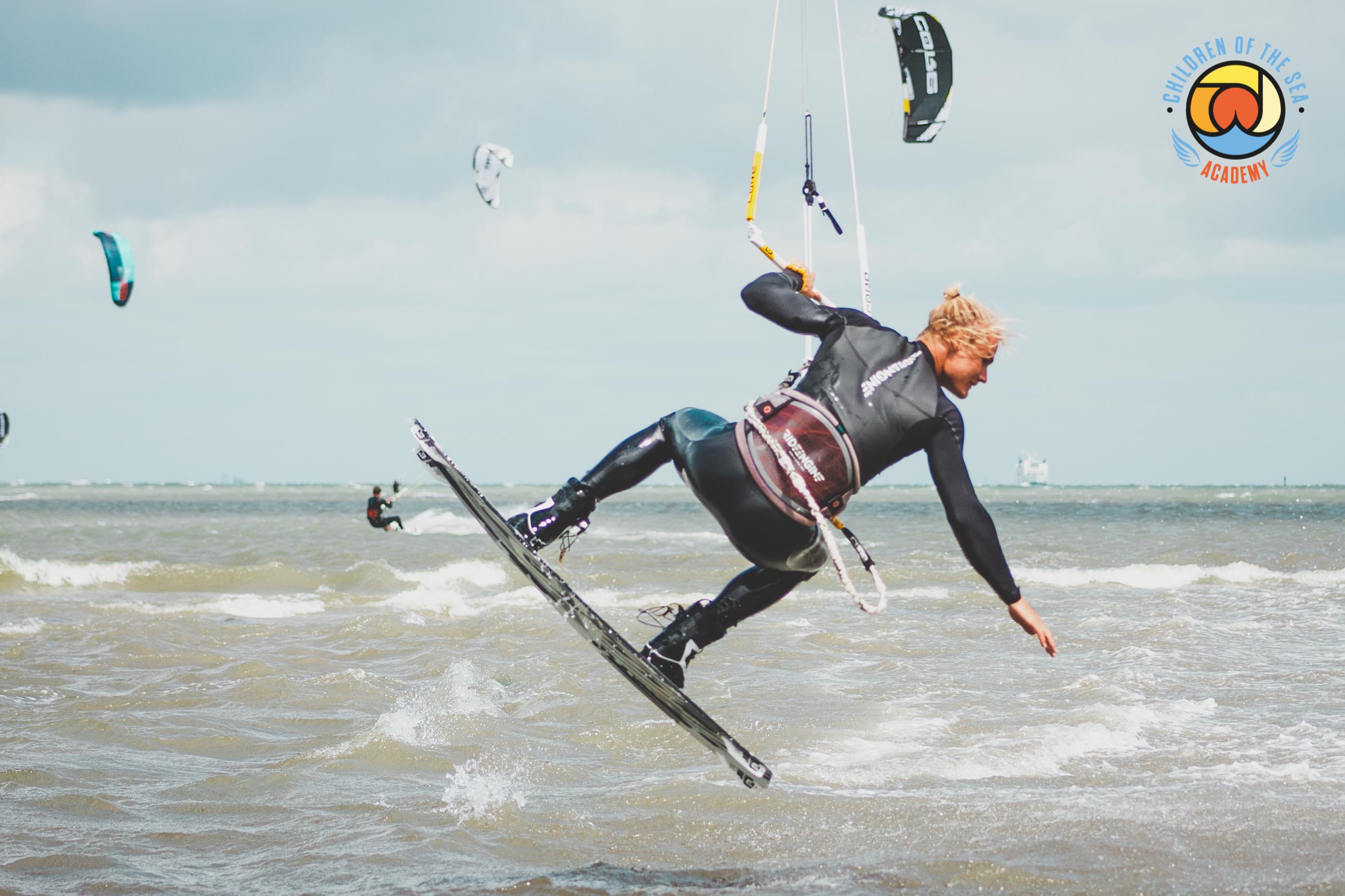 Linus Kitesurfen