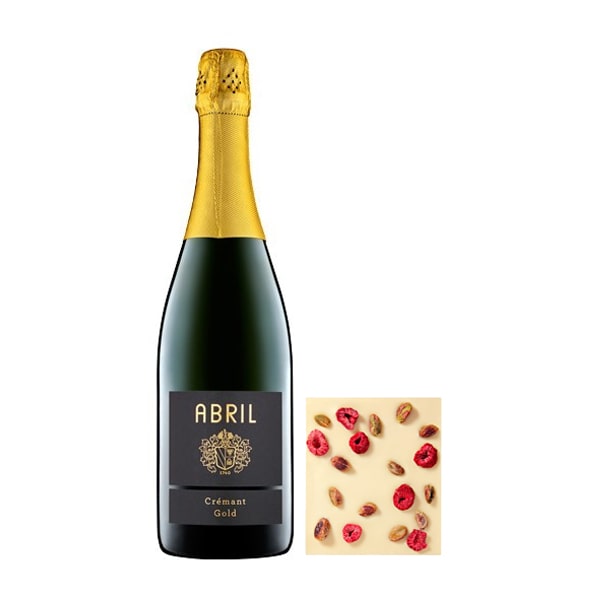 KERNenergie Valentins-Sekt Set mit Sekt und Schokoladentafel