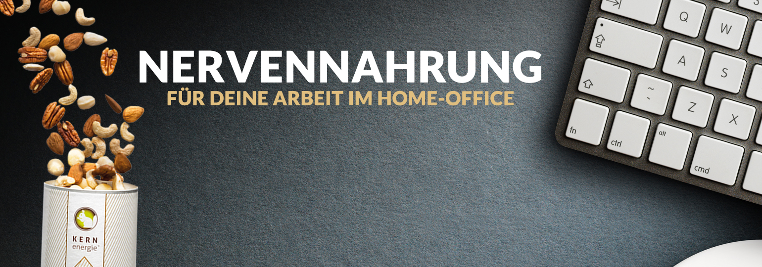 Arbeiten im Homeoffice: Die beste Nervennahrung