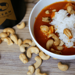 Curry mit Cashewkernen