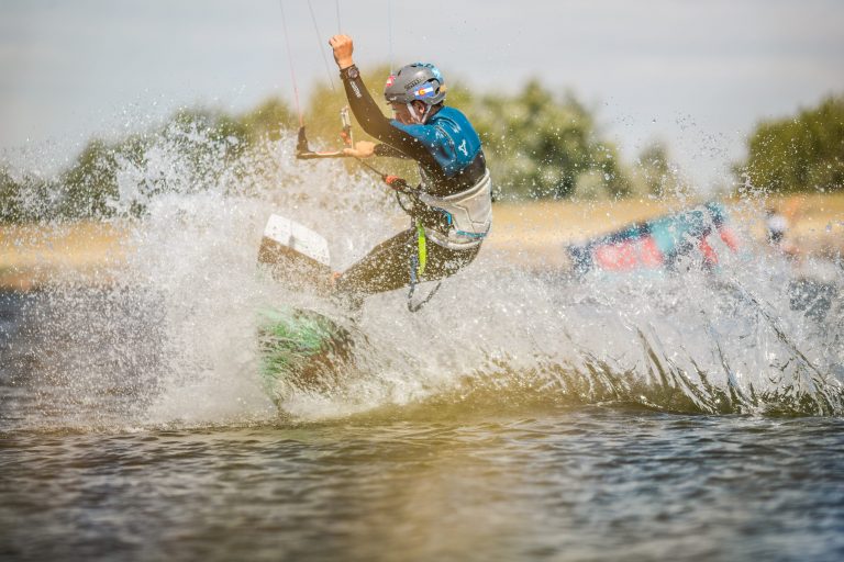 Kite-Surfer auf Fehmarn