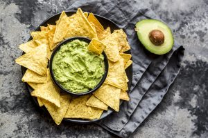 Guacamole mit Tortillas