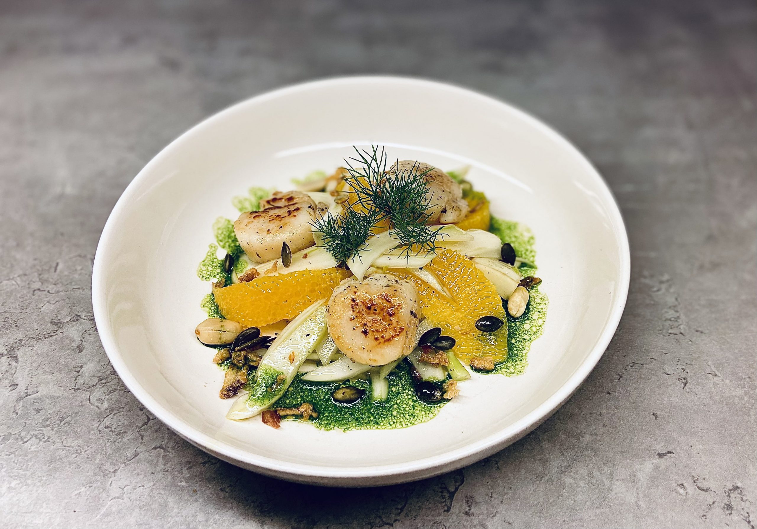 Fenchel Salat mit Orangen