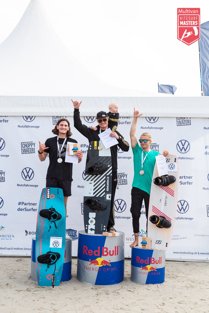 Deutscher Meister Linus Erdmann auf dem Podium