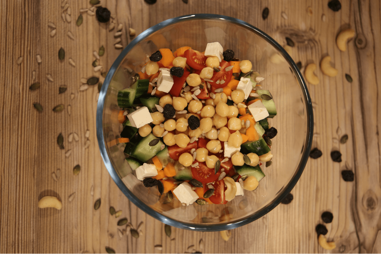 Tabouleh mit Salatkern-Mix Blueberry Cashew