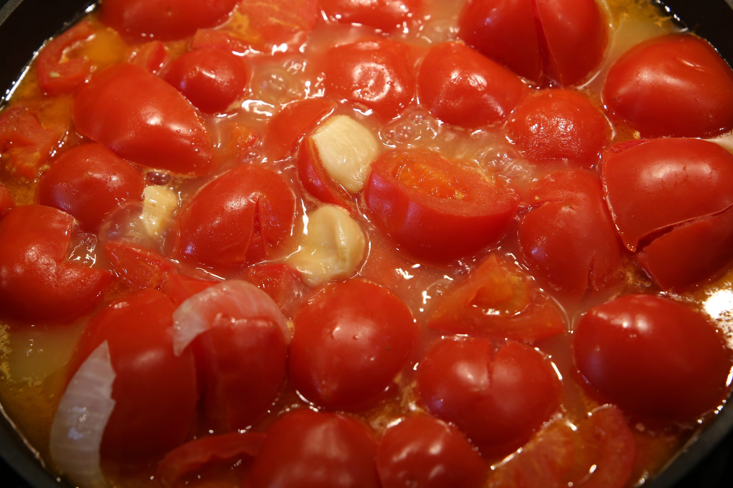 Tomaten köcheln